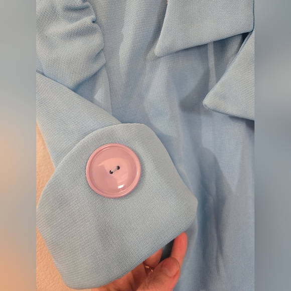 VINTAGE PARFAIT 60'S 2 PIECE POLYESTER DRESS - Picture 9 of 9